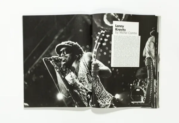 L'UOMO VOGUE - September 2004 Lenny Kravitz by Michel Comte