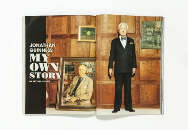 L'UOMO VOGUE - January 2007 Jonathan Guinness by Michel Comte