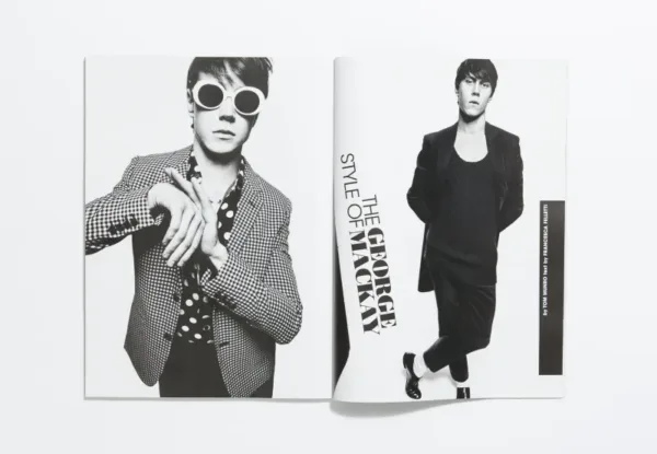 L’Uomo Vogue - February 2016 George MacKay by Tom Munro