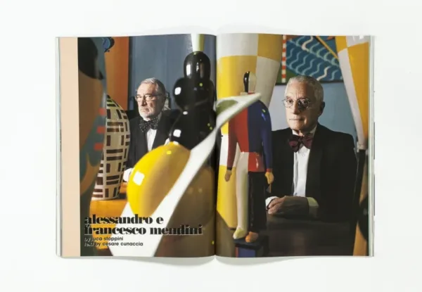 L'UOMO VOGUE - April 2008 Alessandro e Francesco Mendini by Luca Stoppini