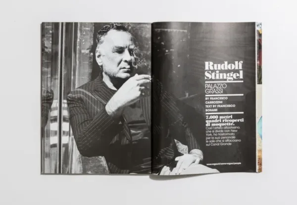 L'UOMO VOGUE - Maj / June 2013 Rudolf Stingel by Francesco Carrozzini