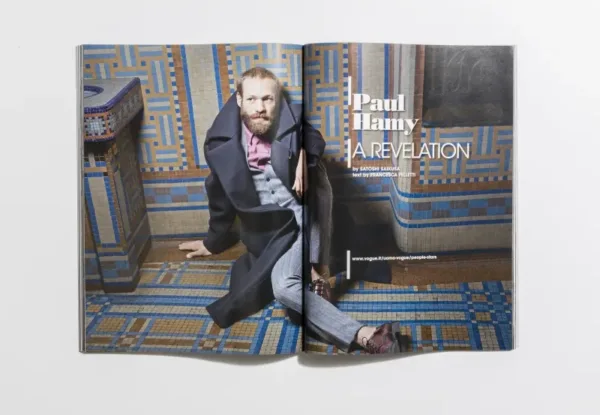 L'UOMO VOGUE - November 2014 Paul Hamy by Satoshi Saikusa