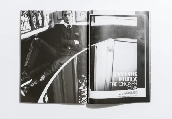 L'Uomo Vogue - October 2016 Taylor Fritz by Michel Comte