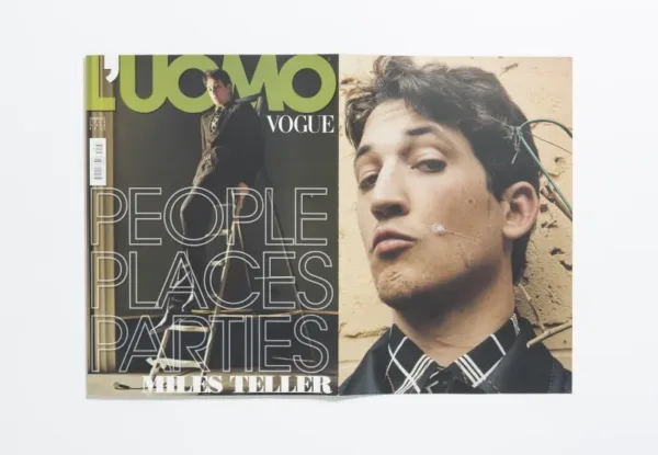 L’Uomo Vogue - February 2015 Miles Teller by Jamie Hawkesworth