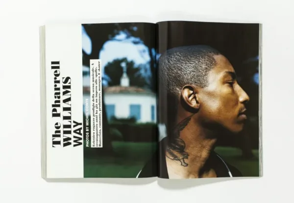 L'UOMO VOGUE - July/August 2007 Pharrel Williams by Michel Comte