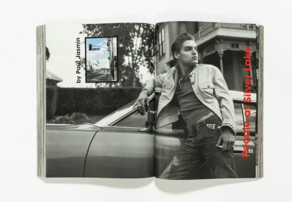 L'uomo Vogue - April 2004 People at Silver Lake by Paul Jasmin