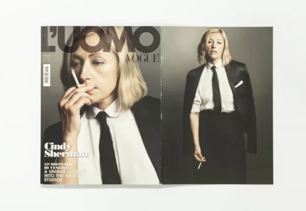 L'UOMO VOGUE - May - June 2009 Cindy Sherman by Mark Seliger