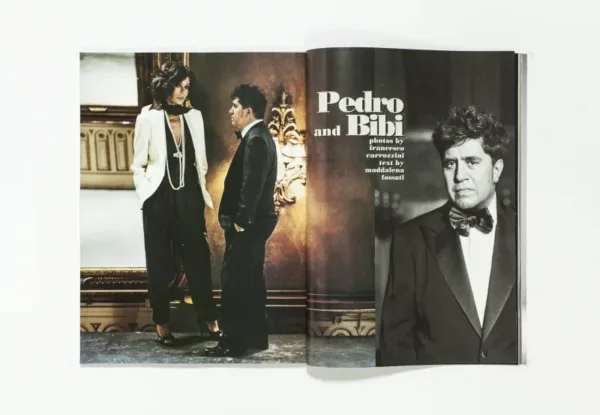 L'UOMO VOGUE - February 2008 Pedro and Bibi by Francesco Carrozzini