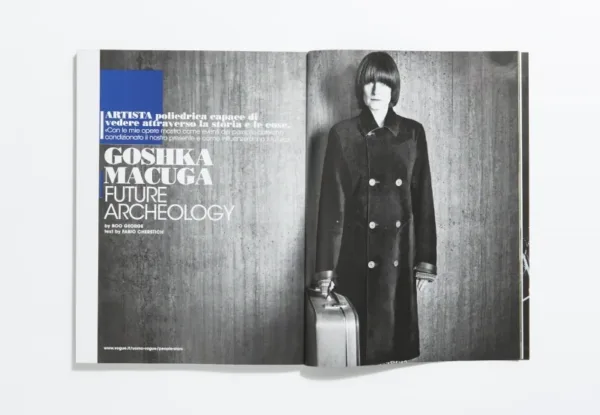 L’Uomo Vogue - January 2015 Goshka Macuga by Boo George
