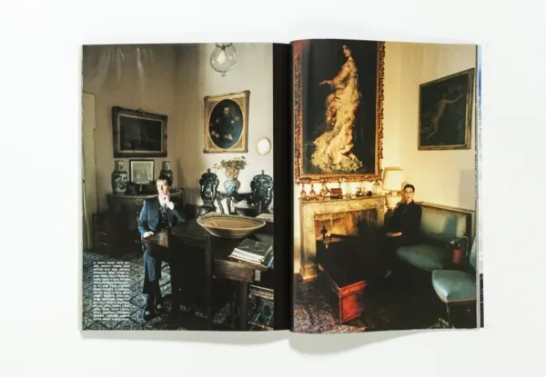 L'UOMO VOGUE - July/August 2007 Neapolitan Memoirs at Castelcicala by Deborah Turbeville