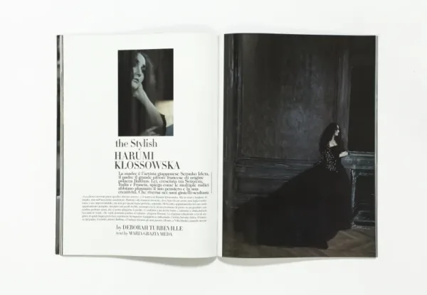 VOGUE ITALIA - HAUTE COUTURE March 2012 Haruki Klossowska by Deborah Turbeville