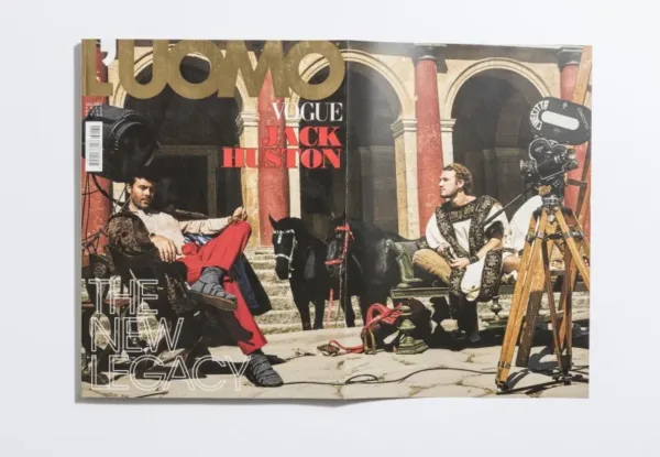 L’Uomo Vogue - July/August 2016 Jack Huston by Michel Comte