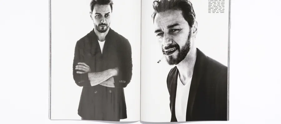 L'UOMO VOGUE - December 2016 James McAvoy by Tom Munro
