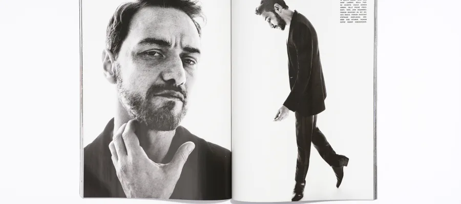 L'UOMO VOGUE - December 2016 James McAvoy by Tom Munro