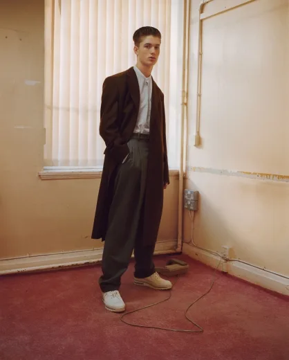 L'UOMO VOGUE - SEPTEMBER 2017 COATS AS UNIFORMS BY BEN WELLER