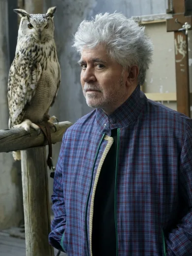 L'UOMO VOGUE COVER - APRIL 2017 PEDRO ALMODOVAR BY MARK SELIGER