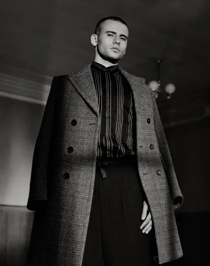 L'UOMO VOGUE - SEPTEMBER 2017 COATS AS UNIFORMS BY BEN WELLER