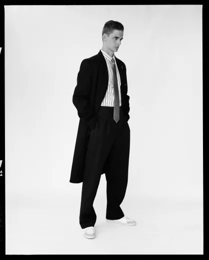 L'UOMO VOGUE - SEPTEMBER 2017 COATS AS UNIFORMS BY BEN WELLER