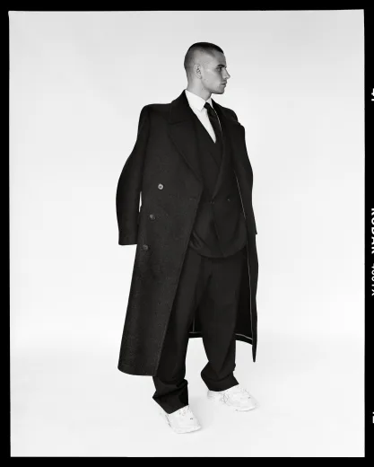 L'UOMO VOGUE - SEPTEMBER 2017 COATS AS UNIFORMS BY BEN WELLER