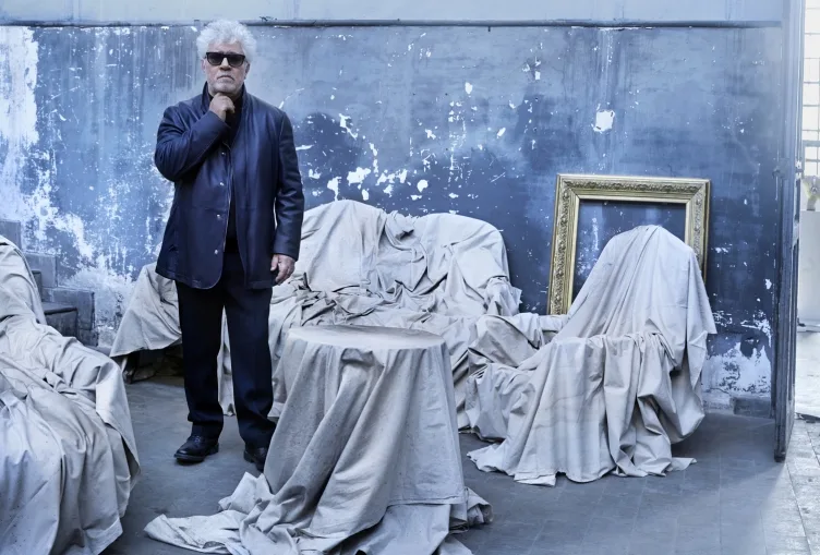 L'UOMO VOGUE COVER - APRIL 2017 PEDRO ALMODOVAR BY MARK SELIGER