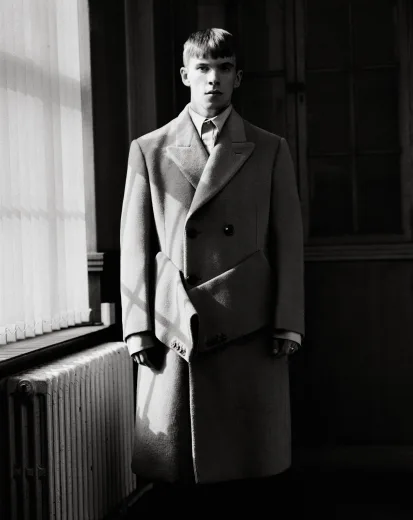 L'UOMO VOGUE - SEPTEMBER 2017 COATS AS UNIFORMS BY BEN WELLER