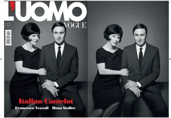 L'UOMO VOGUE COVER - MAY/JUNE 2017 FRANCESCO VEZZOLI ILONA STALLER BY FRANCESCO VEZZOLI