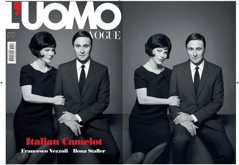 L'UOMO VOGUE COVER - MAY/JUNE 2017 FRANCESCO VEZZOLI ILONA STALLER BY FRANCESCO VEZZOLI